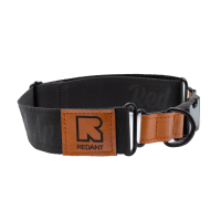 REDANT luxury black dog collar - Size: M, Version: Collar