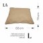 REDANT replacement middle cushion for bed - Size: L
