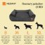 REDANT replacement cover for bed CORD anthracite - Size: L