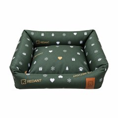 REDANT waterproof dog bed CHRISTMAS green