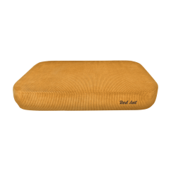 REDANT ortopedický pelíšek pro psa s paměťovou pěnou ORTHOPEDIC CORD hořčicový