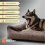 REDANT menčestrový dog bed CORD čokoládový