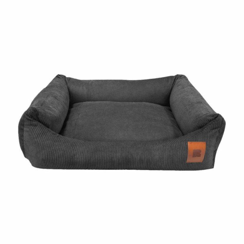 REDANT menčestrový dog bed CORD antracitový - Size: L