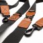 REDANT luxury adjustable running leash black
