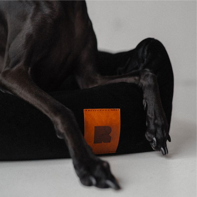 REDANT replacement cover for bed VELVET black