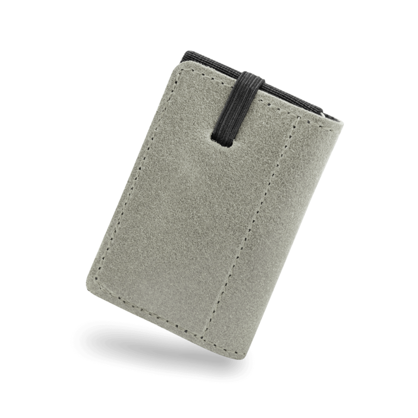 REDANT mini wallet in waxed leather NATIVE starlight