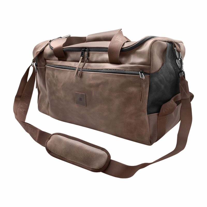 REDANT travel leather bag 45L NATIVE-Brown