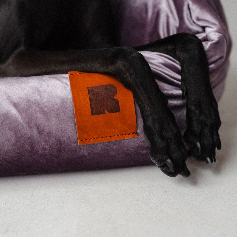 REDANT náhradná obliečka na pelech VELVET bordová - Veľkosť: XL